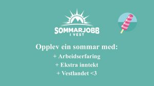Sommarjobb i vest