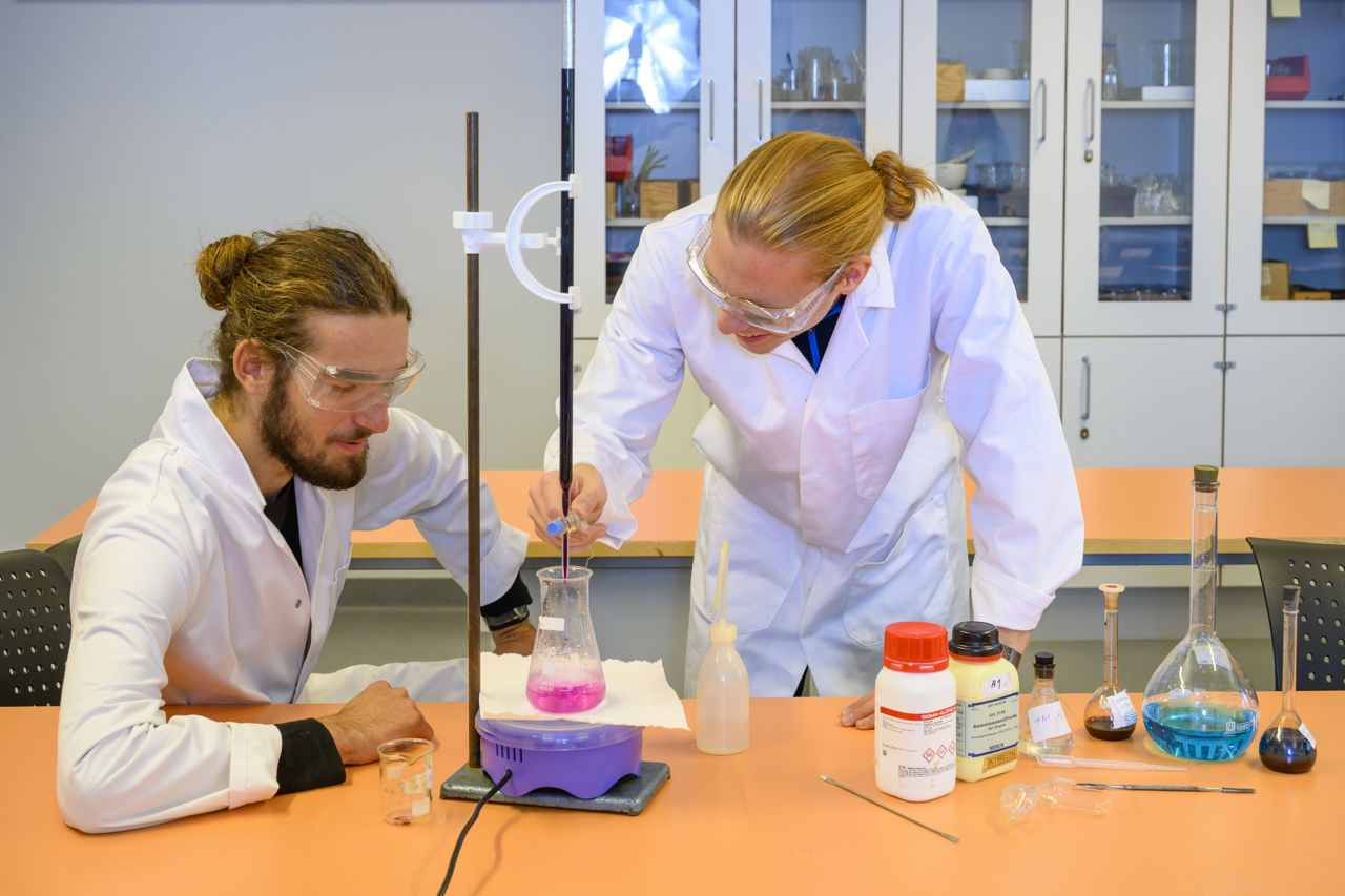 Elevar på studie